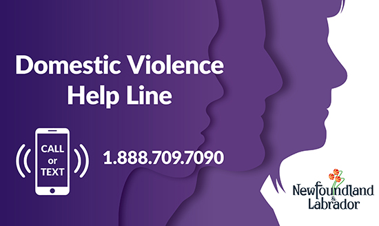 Domestic Violence Help Line graphic
